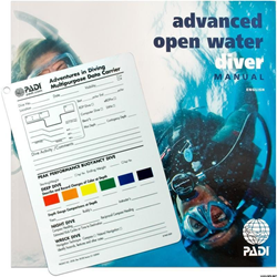 Advanced Open Water Manual (includes Data Carrier Slate)